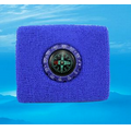 Sweatband wrist compass